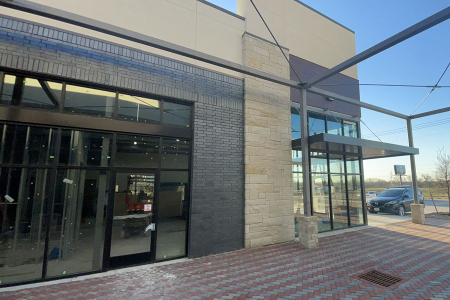 Finished commercial space prepared for final inspection and client handoff
