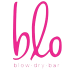 blo blow dry bar logo, representing a stylish hair salon brand, emphasizing quality and customer satisfaction in beauty services.