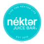 nekter-100x100 Nekter Juice Bar logo featuring the brand name in white text on a turquoise circular background, emphasizing quality and freshness in restaurant construction projects by Kinetic Builders.